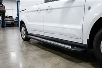 Volkswagen Caddy 2020– Stranske stopnice Vision New Black (2 kos, aluminij) Standardna baza fotografija 1