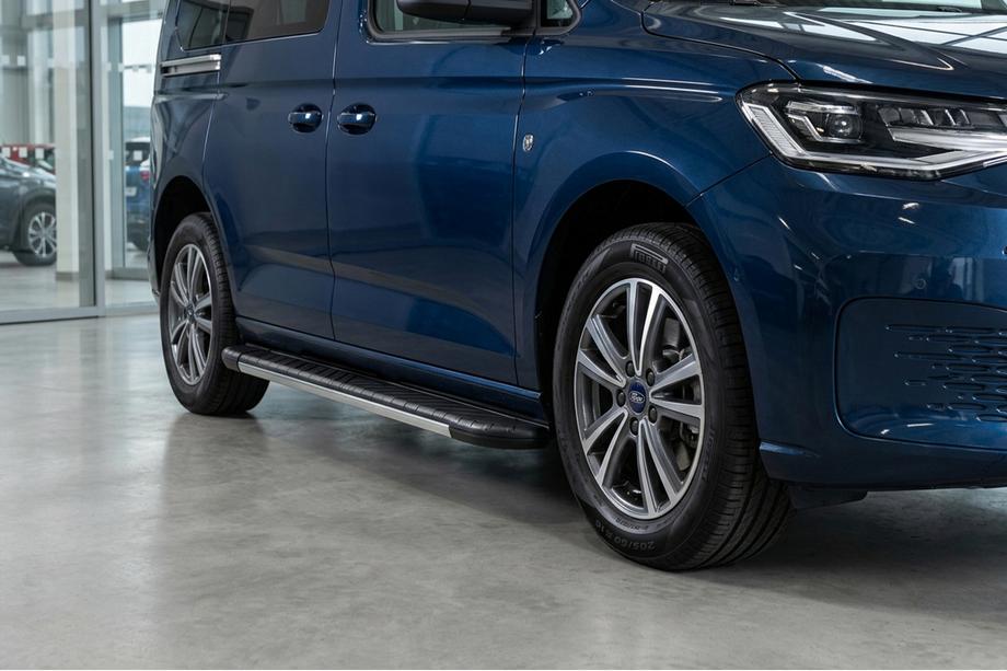 Volkswagen Caddy 2020– Bočne stopnice Bosphorus Grey (2 kos, aluminij) Image