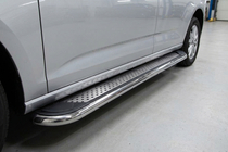 Volkswagen Caddy 2020– Stranski pragovi Maydos V2 (2 kos, aluminij / nerjaveče jeklo) fotografija 1