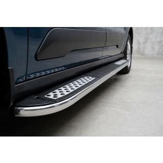 Stranske stopnice Tayga V2 (2 kos, aluminij) fotografija 1