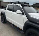 Volkswagen Amarok 2010–2022 Stranske stopnice Dakar V2 z LED (2 kosa, kovina) fotografija 5