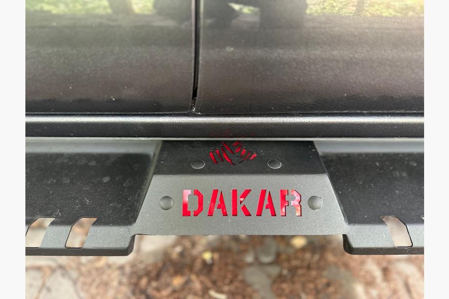 Toyota Hilux 2015– Stranske stopnice Dakar V2 z LED (2 kosa, kovina) Fotografija 2
