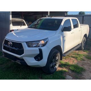 Stranski pragovi Dakar V1 brez LED (2 kosa, kovina) Toyota Hilux 2015– fotografija 4