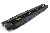 Mitsubishi L200 2006–2015 Stranski pragovi Dakar V1 z LED (2 kosa, kovina) fotografija 1