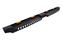 Mitsubishi L200 2006–2015 Stranske stopnice Dakar V2 z LED (2 kosa, kovina) fotografija 6