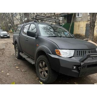 Stranske stopnice Dakar V2 z LED (2 kosa, kovina) Mitsubishi L200 2006–2015 fotografija 2