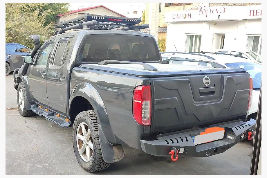 Mitsubishi L200 2006–2015 Košara za rolbar Dakar (100x100 cm) Fotografija 2