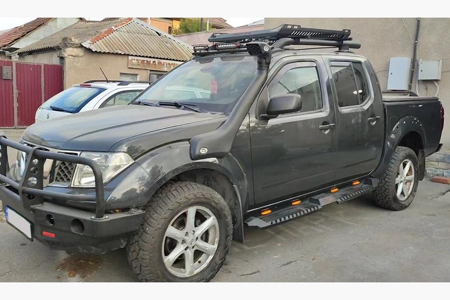 Mitsubishi L200 2006–2015 Košara za rolbar Dakar (100x100 cm) Fotografija 1