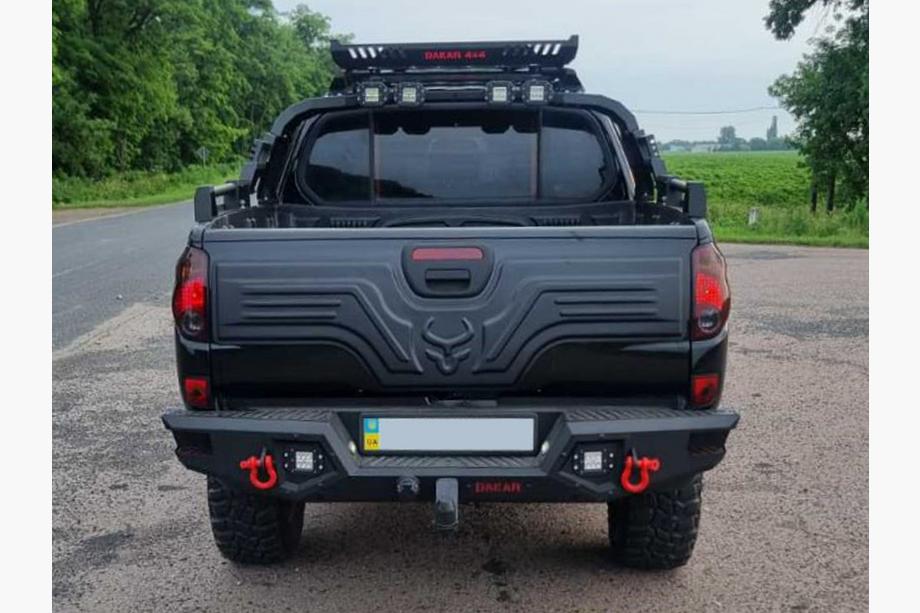 Mitsubishi L200 2006–2015 Košara za rolbar Dakar (100x100 cm) Fotografija 17