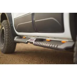 Stranske stopnice Dakar V2 z LED (2 kosa, kovina) Isuzu D-Max 2002–2011 fotografija 3