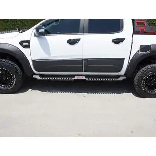 Stranske stopnice Dakar V2 brez LED (2 kos, kovina) Isuzu D-Max 2002–2011 fotografija 2