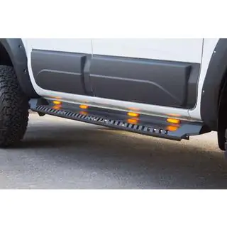 Stranski pragovi Dakar V1 z LED (2 kosa, kovina) Ford Ranger 2011–2022 fotografija 2