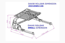 Fiat Fullback 2016– Rollbar s tovorno košaro Dakar fotografija 5