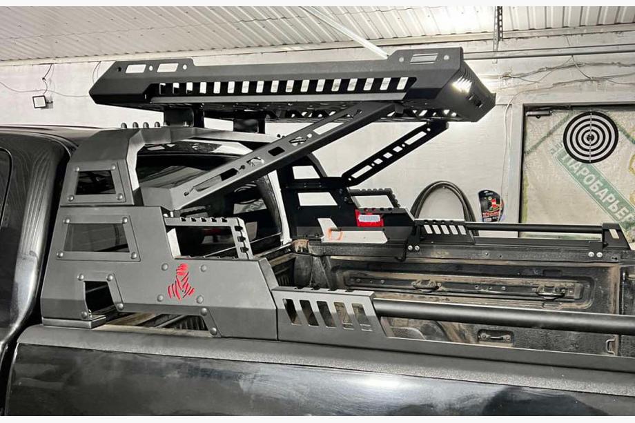 Isuzu D-Max 2019– Dakar rollbar s košaro (brez rolet) Image