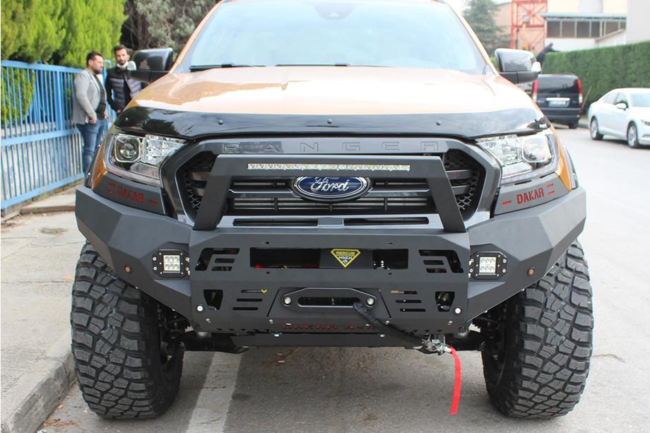 Ford Ranger 2011–2022 Sprednji odbijač z zaščito karterja Dakar (2015-2022) Fotografija 1
