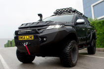 Mitsubishi L200 2015–2024 Sprednji odbijač z zaščito karterja Dakar (2019+) fotografija 1