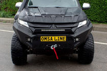 Mitsubishi L200 2015–2024 Sprednji odbijač z zaščito karterja Dakar (2019+) fotografija 2