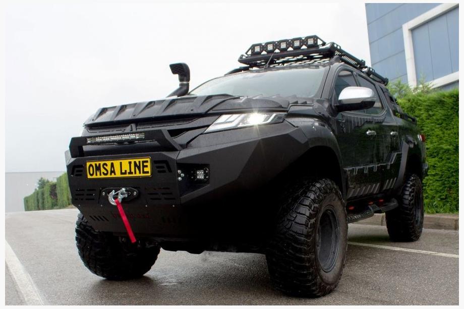 Mitsubishi L200 2015–2024 Sprednji odbijač z zaščito karterja Dakar (2019+) Image