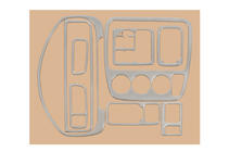 Honda CRV 1996–2001 Dekor za armaturno ploščo Aluminij fotografija 2