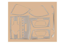 Honda CRV 2012–2016 Dekor za armaturno ploščo Aluminij fotografija 1