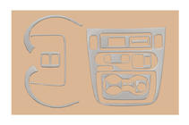 Honda HR-V 1998–2006 Dekor za armaturno ploščo Aluminij fotografija 2