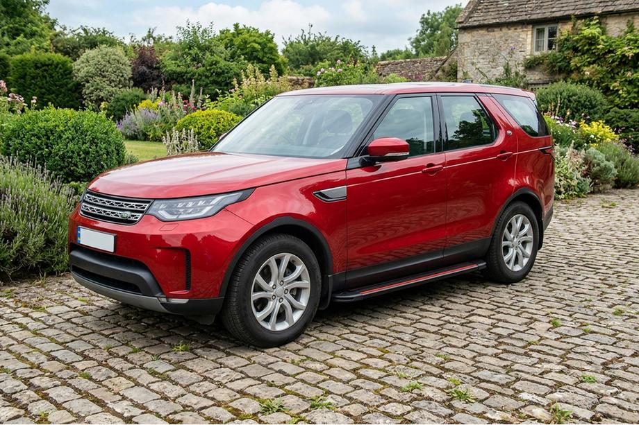 Land Rover Discovery V 2017– Bočne stopnice Maya Red (2 kos, aluminij) Image