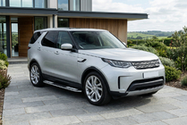 Land Rover Discovery V 2017– Stranske stopnice Tayga V2 (2 kos, aluminij) fotografija 1