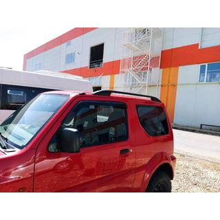 Strešne sani Skyport (črne) Suzuki Jimny 1998–2018 fotografija 4
