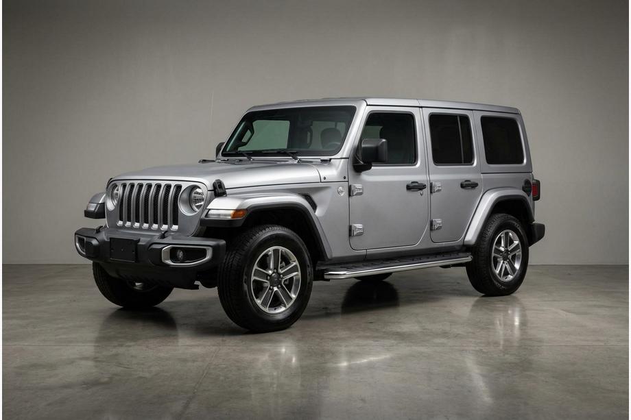 Jeep Wrangler 2018– Stranske stopnice Maydos V1 (2 kosa, aluminij) Image
