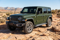 Jeep Wrangler 2018– Stranske stopnice Maydos V2 (2 kosa, aluminij) fotografija 1