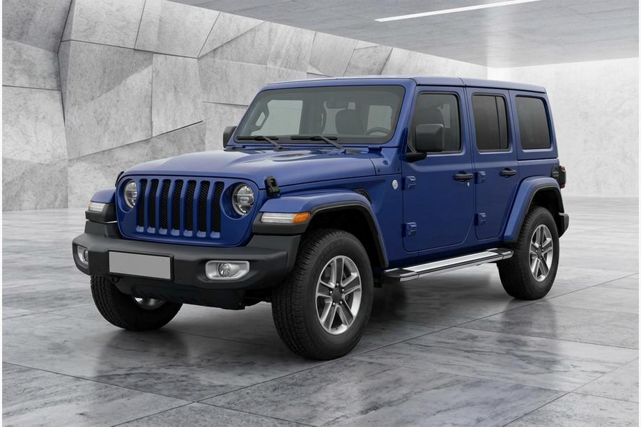 Jeep Wrangler 2018– Stranske stopnice Rainbow (2 kos, aluminij) Image