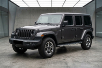 Jeep Wrangler 2018– Stranske stopnice BlackLine (2 kos, aluminij) fotografija 1