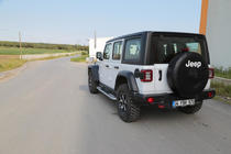 Jeep Wrangler 2018– Stranske stopnice Tayga V2 (2 kos, aluminij) fotografija 2