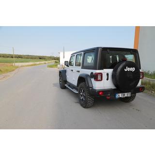 Stranske stopnice Tayga V2 (2 kos, aluminij) fotografija 2
