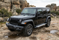 Jeep Wrangler 2018– Stranske stopnice Vision New Grey (2 kos, aluminij) fotografija 1