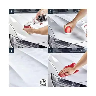 Sonax NanoPro barvna polirna pasta z voskom, bela, 250 ml fotografija 2