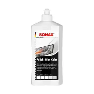 Sonax NanoPro barvna polirna pasta z voskom, bela, 250 ml fotografija 1