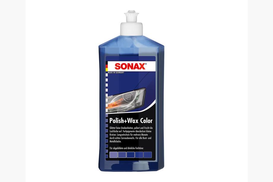 Sonax NanoPro barvna polirna pasta z voskom modra 250 ml Image