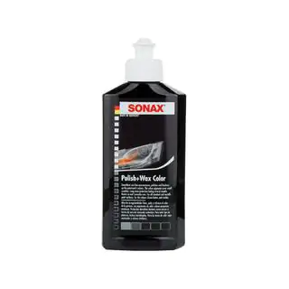 Sonax NanoPro barvna polirna krema z voskom, črna 250 ml fotografija 1
