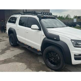 Vizir vetrobranskega stekla za strešni prtljažnik DAKAR (LED) Volkswagen Amarok 2010–2022 fotografija 4