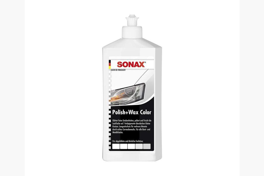 Sonax NanoPro barvna polirna pasta z voskom, bela, 500 ml Image