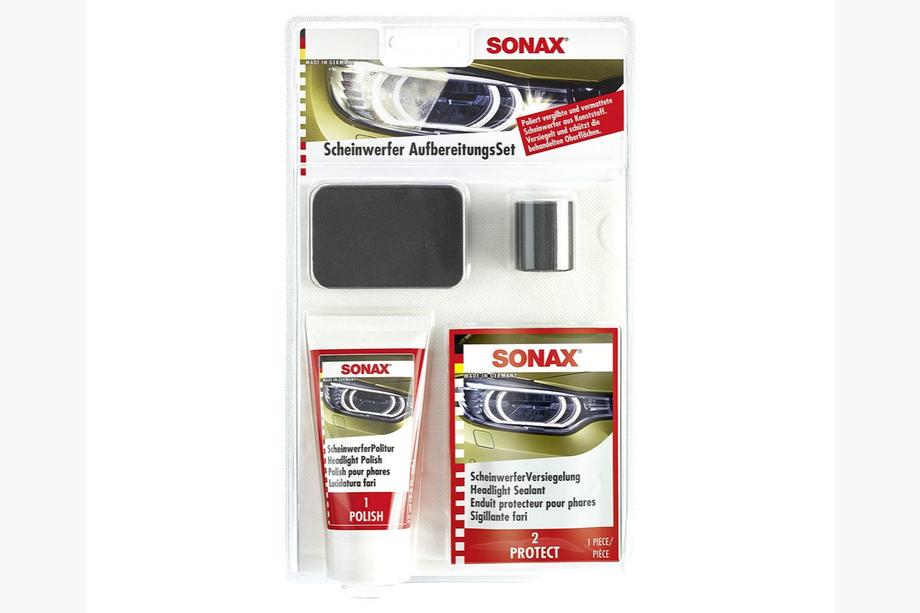 Sonax komplet za poliranje plastičnih žarometov Image