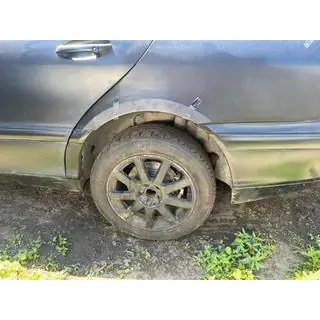Obrobe blatniških lokov (4 kosi, črne, ABS plastika) fotografija 4