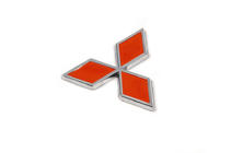 Mitsubishi Colt 1996–2004 Emblem 85 mm (rdeč) fotografija 2