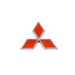 Emblem 85 mm (rdeč) Mitsubishi Colt 1996–2004 fotografija 1