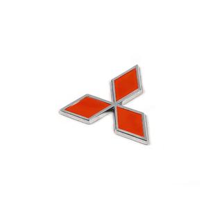 Emblem 85 mm (rdeč) Mitsubishi Colt 1996–2004 fotografija 2