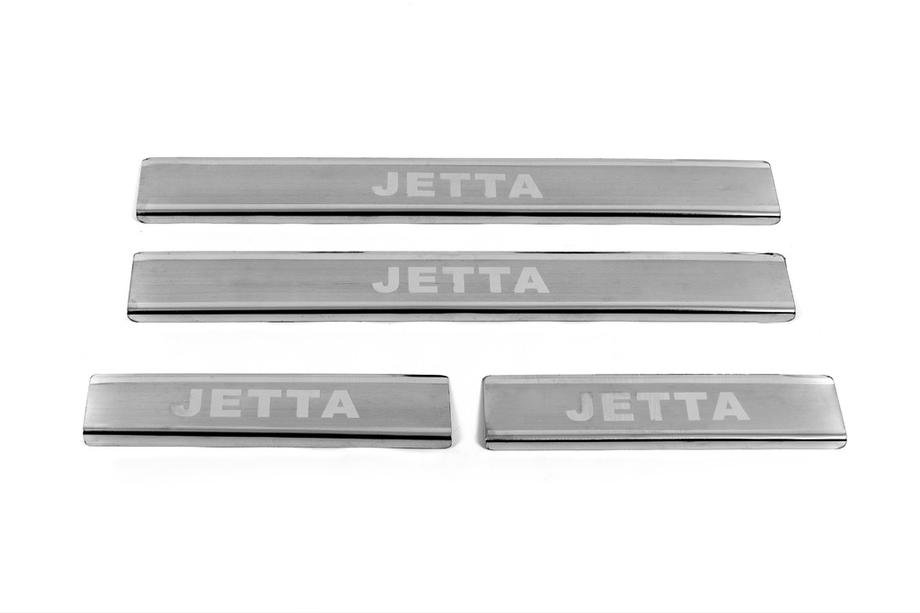 Volkswagen Jetta 2011–2018 Carmos V3 letve za pragove (4 kosi, nerjaveče jeklo) Image