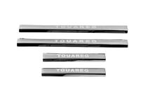 Volkswagen Touareg 2002–2010 Carmos V3 zaščitne letve pragov, nerjaveče jeklo (4 kos) fotografija 2