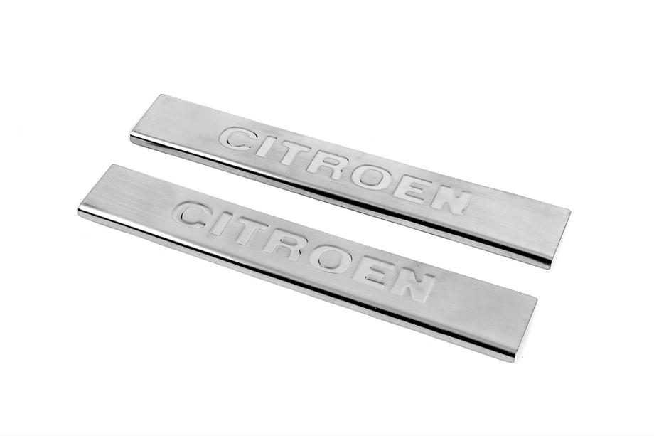 Citroen C-5 2008–2017 Obloge pragov Carmos V3 (2 kos, nerjavno jeklo) Image