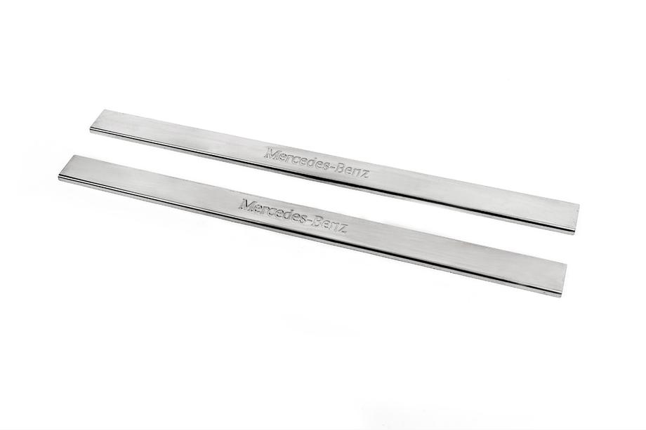 Mercedes E-class W124 1984–1997 Zaščitne obloge pragov Carmos (2 kosa, inox) Image